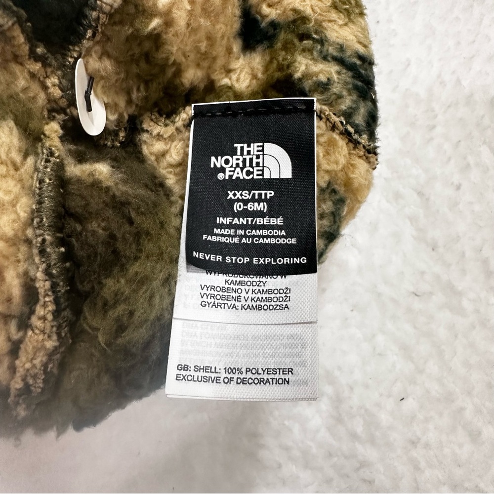 Baby Sherpa North Face Beanie Hat - Picture 7 of 13